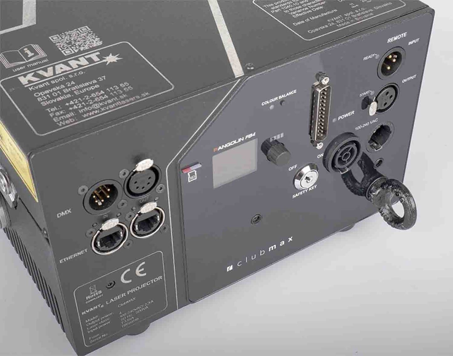 Kvant Lasers Clubmax 3000 FB4 Laser Display System - Hollywood DJ