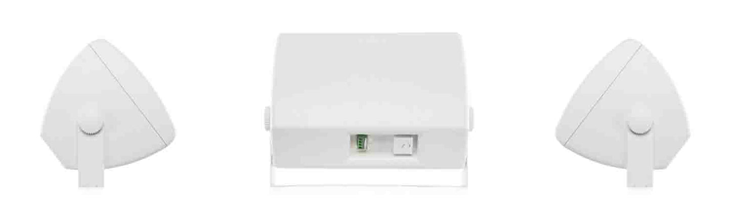 QSC AC-S6T-WH Acoustic Coverage Series 6.5 Inch 2-Way 30W Loudspeaker - White - Hollywood DJ