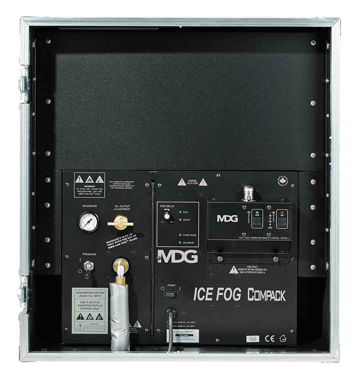 MDG ICE FOG Compack Low Lying Fog Generator with High Pressure Model