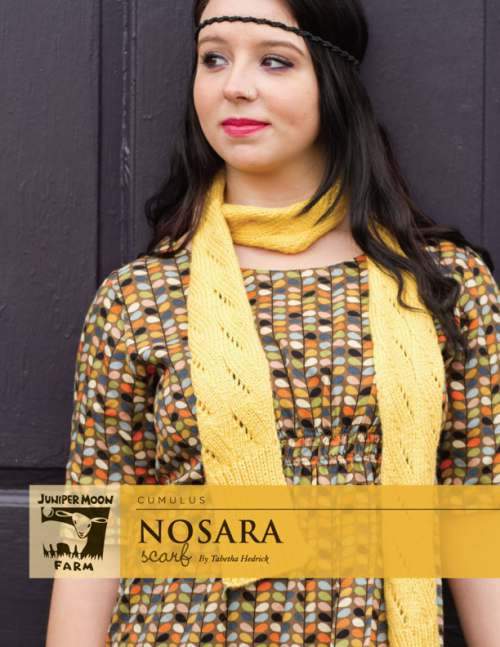 Juniper Moon Farm Cumulus Nosara Scarf | Knitting Patterns