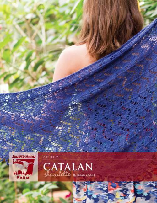 Juniper Moon Farm Zooey Catalan Shawlette