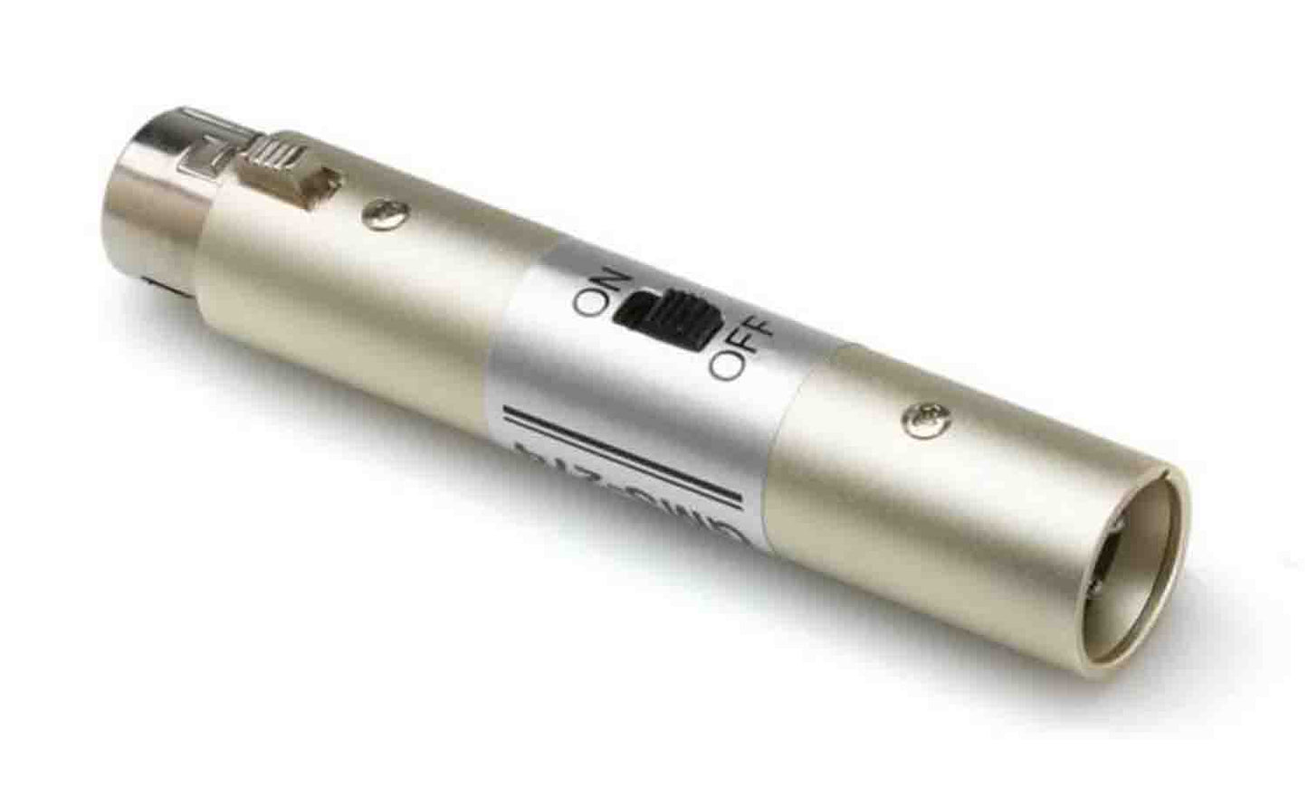 Hosa GMS-274 Power Switch, XLR3F to XLR3M - Hollywood DJ