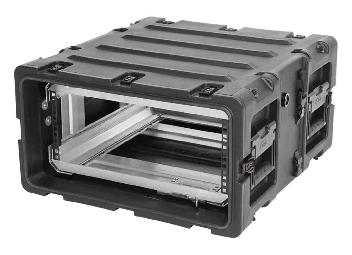 SKB Cases 3RR-4U20-22B, 4U 20-inch Deep RR Series Shock Rack Case - Hollywood DJ