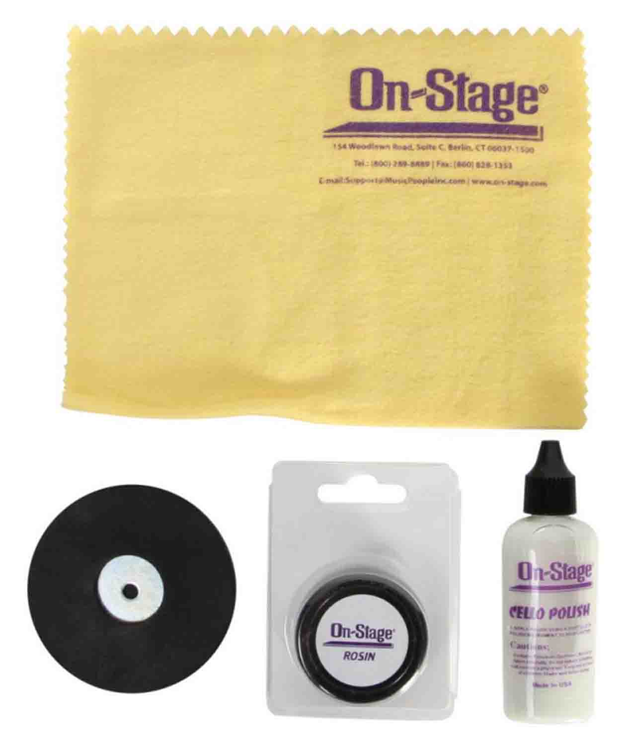 OnStage CEK5600 Super Saver Kit for Cello - Hollywood DJ