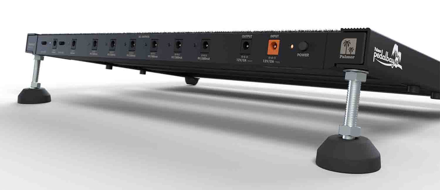 Palmer Pedalbay 40 PB Pedal Board with Integrated Power Supply - Hollywood DJ