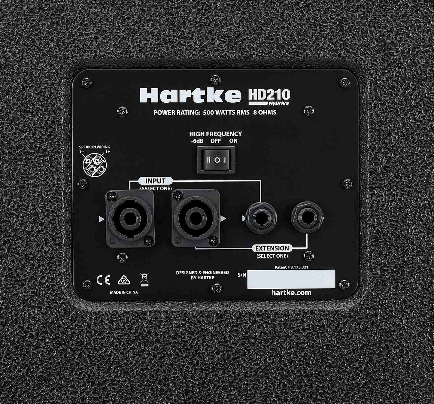 Samson HyDrive HD210 500-watt 2x10-Inch Bass Cabinet