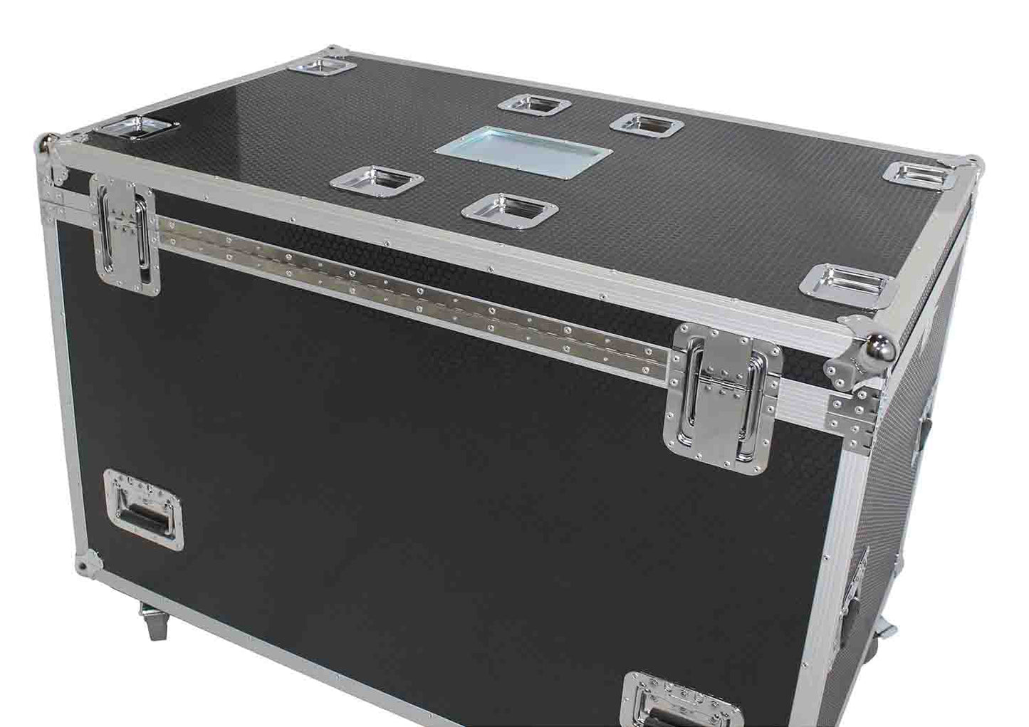 PROX XS-UTL483036W MK2 TruckPaX Heavy-Duty Truck Pack Utility Flight Case with Divider/Tray Kit and with 4 Inch Casters - Hollywood DJ