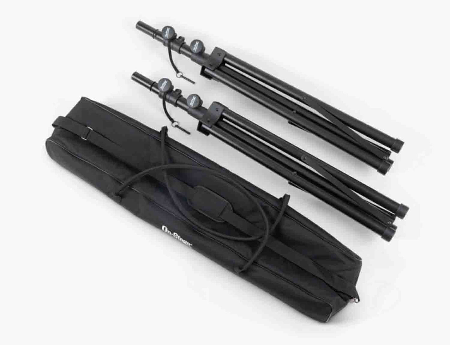 On Stage SSP7950 All-Aluminum Speaker Stand Pack - Hollywood DJ