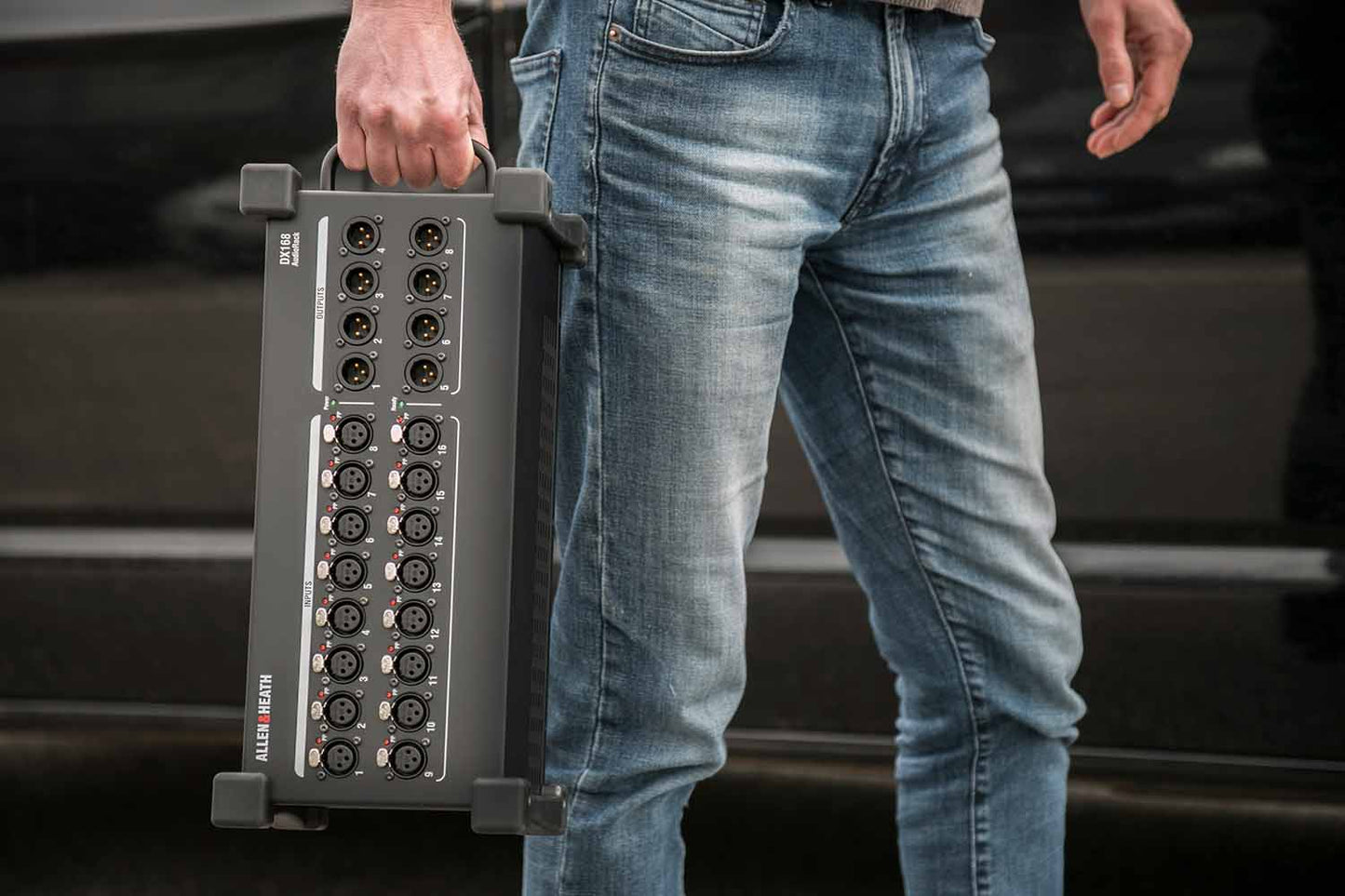 Allen & Heath DX168,16 Input / 8 Output XLR 96kHz Portable DX I/O Expander
