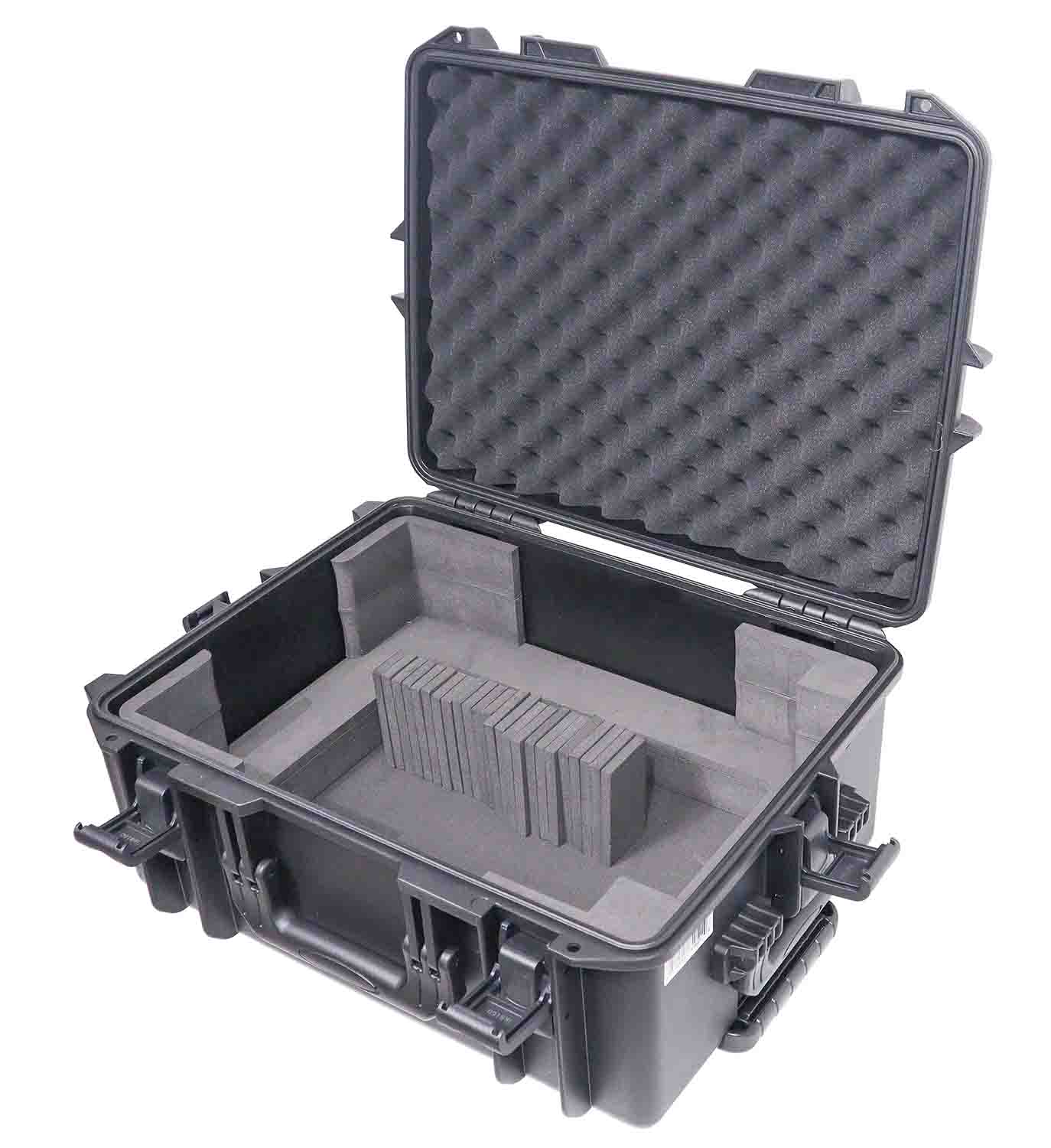 ProX XM-CDHW UltronX Watertight Case Holds CDJ-3000 and 12 Inch Mixers with Handle and Wheels - Hollywood DJ