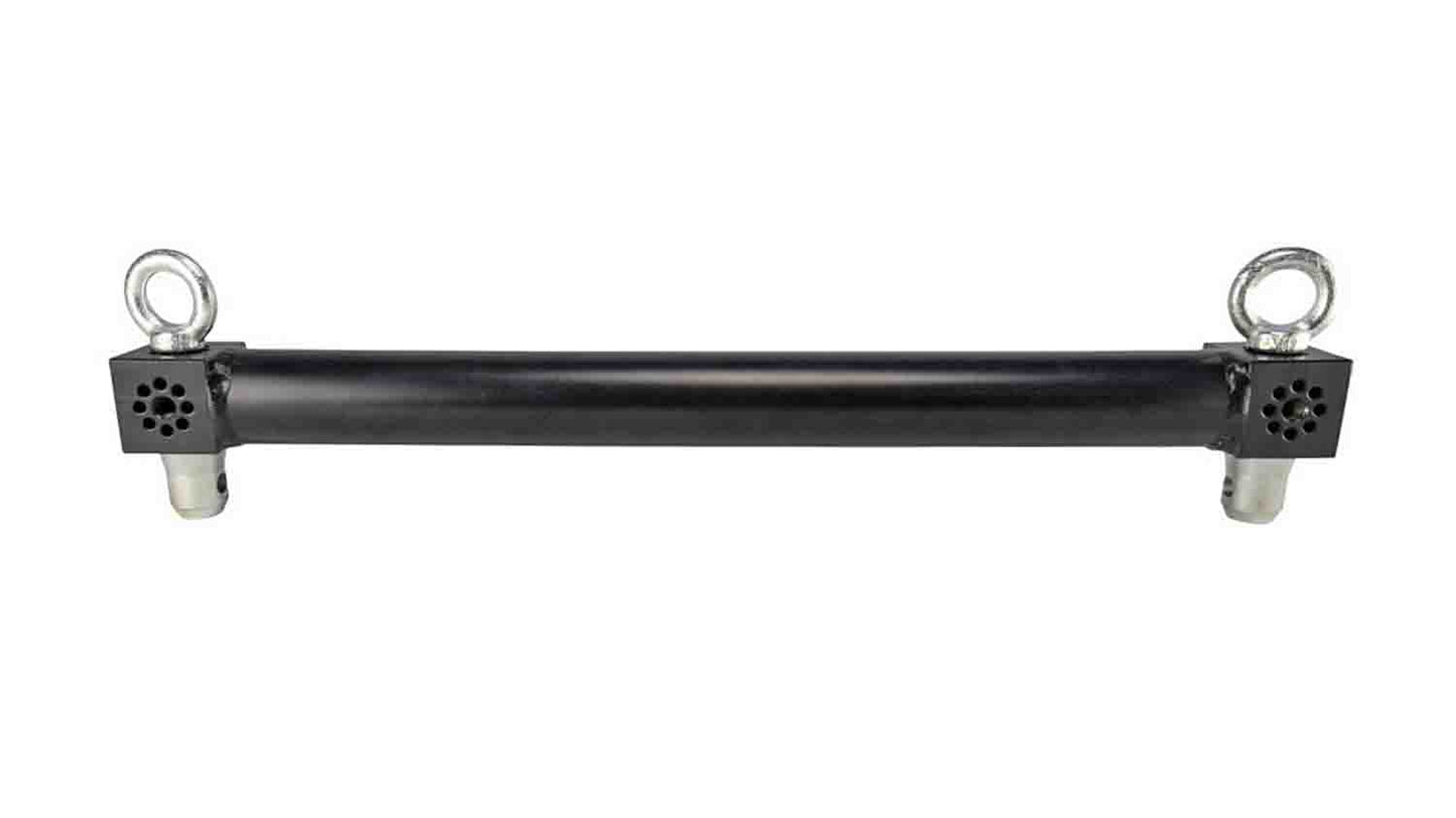 ProX XT-GRTOP24 BLK, 24"W Module Top Bar for XT-GRU Rapid Grid Modular System - Black - Hollywood DJ