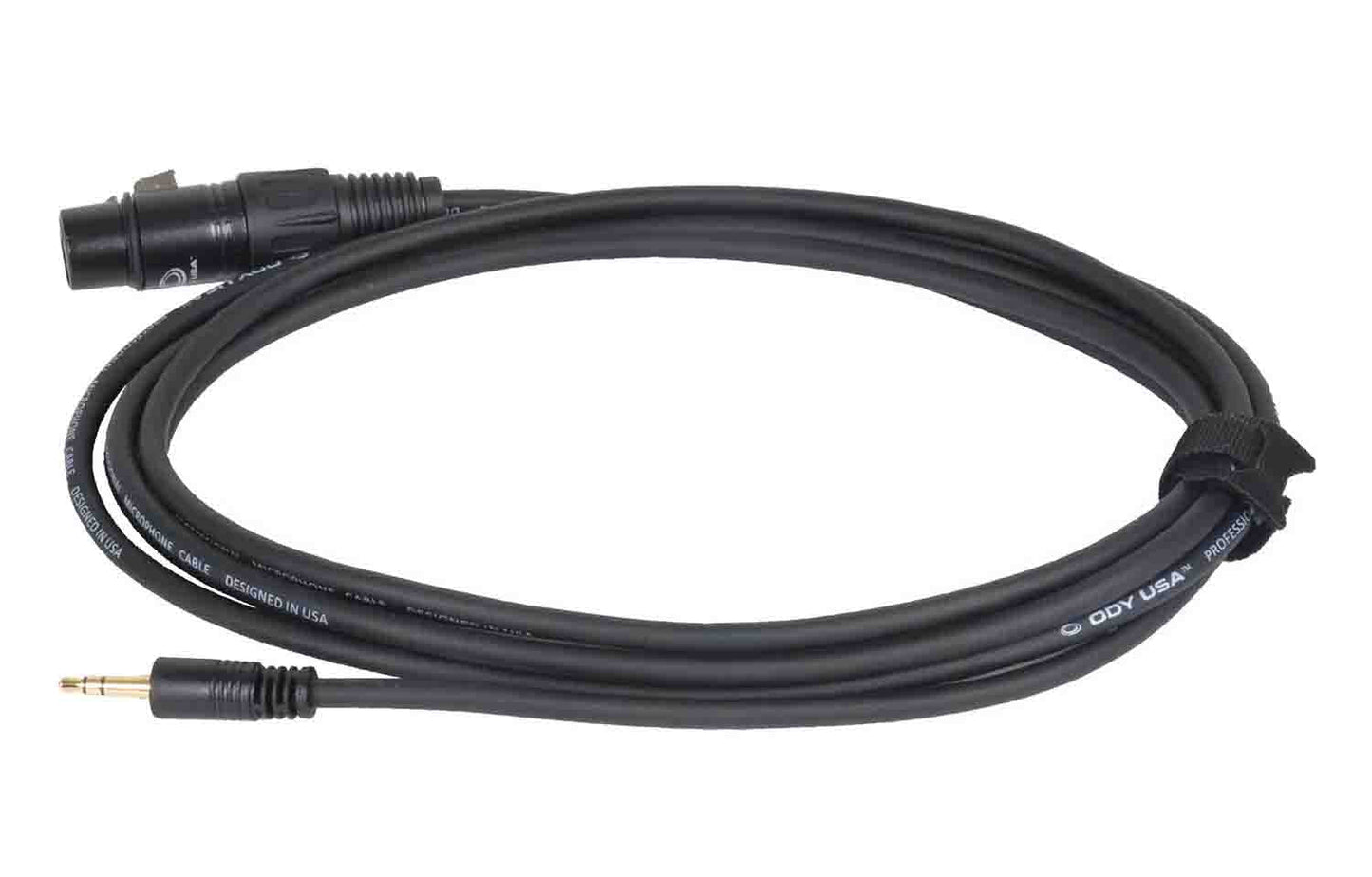 Odyssey 1/8″ Stereo Male to XLR Female Pro Microphone Cable - Hollywood DJ