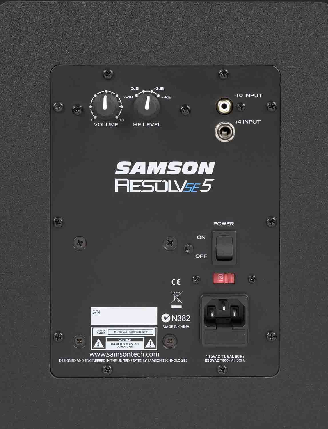 Samson Resolv SE5, 2-Way Active Studio Reference Monitor