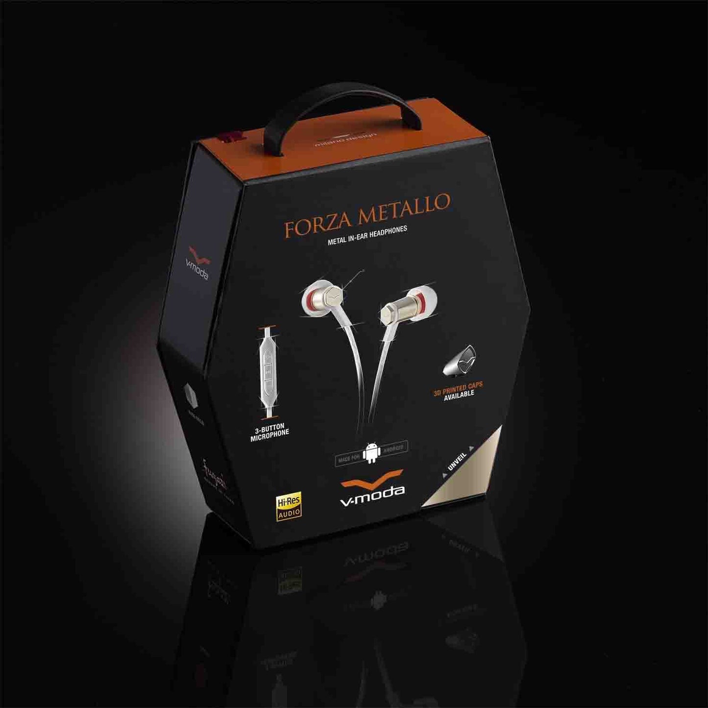 Roland FRZM-A-RGOLD Headphones with 3-Button Remote & Microphone - Rosa Gold - Hollywood DJ