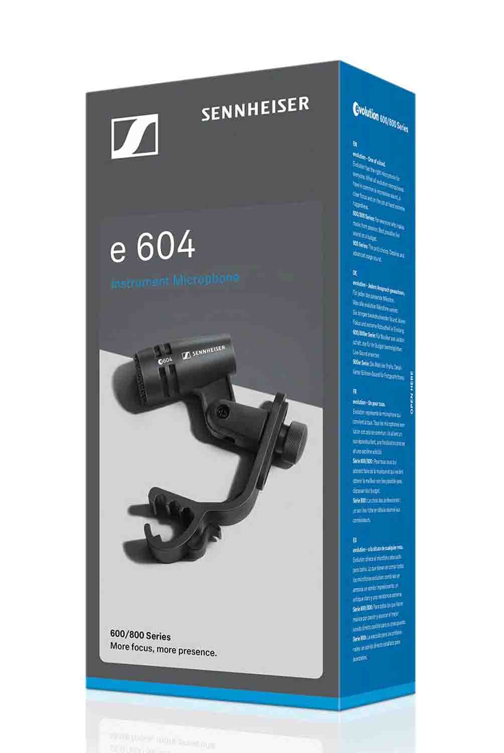 Sennheiser E 604 Cardioid Dynamic Drums and Brass Instruments Microphone - Hollywood DJ