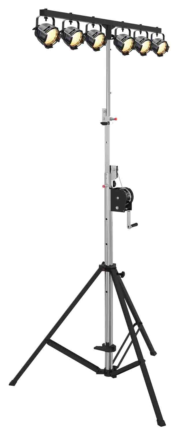 Odyssey LTBAR59 Lighting Bar Holds 6 Lighting Fixtures - Hollywood DJ