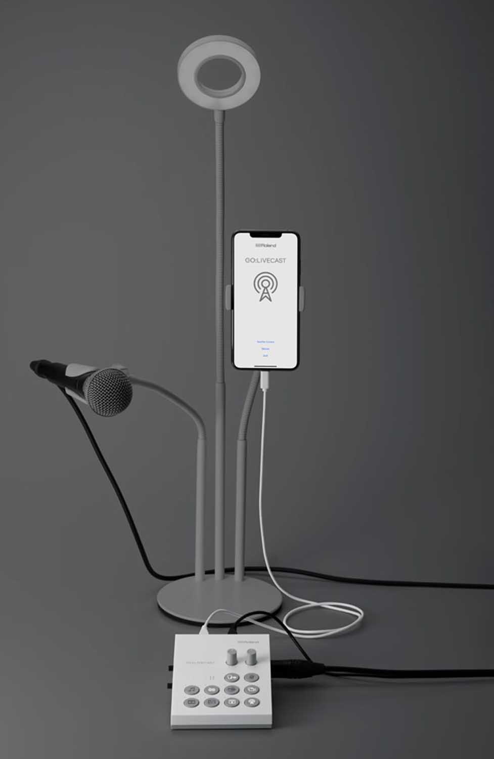ROLAND GOLIVECAST Live Streaming Audio and Video Studio for Smartphones and Tablets - Hollywood DJ