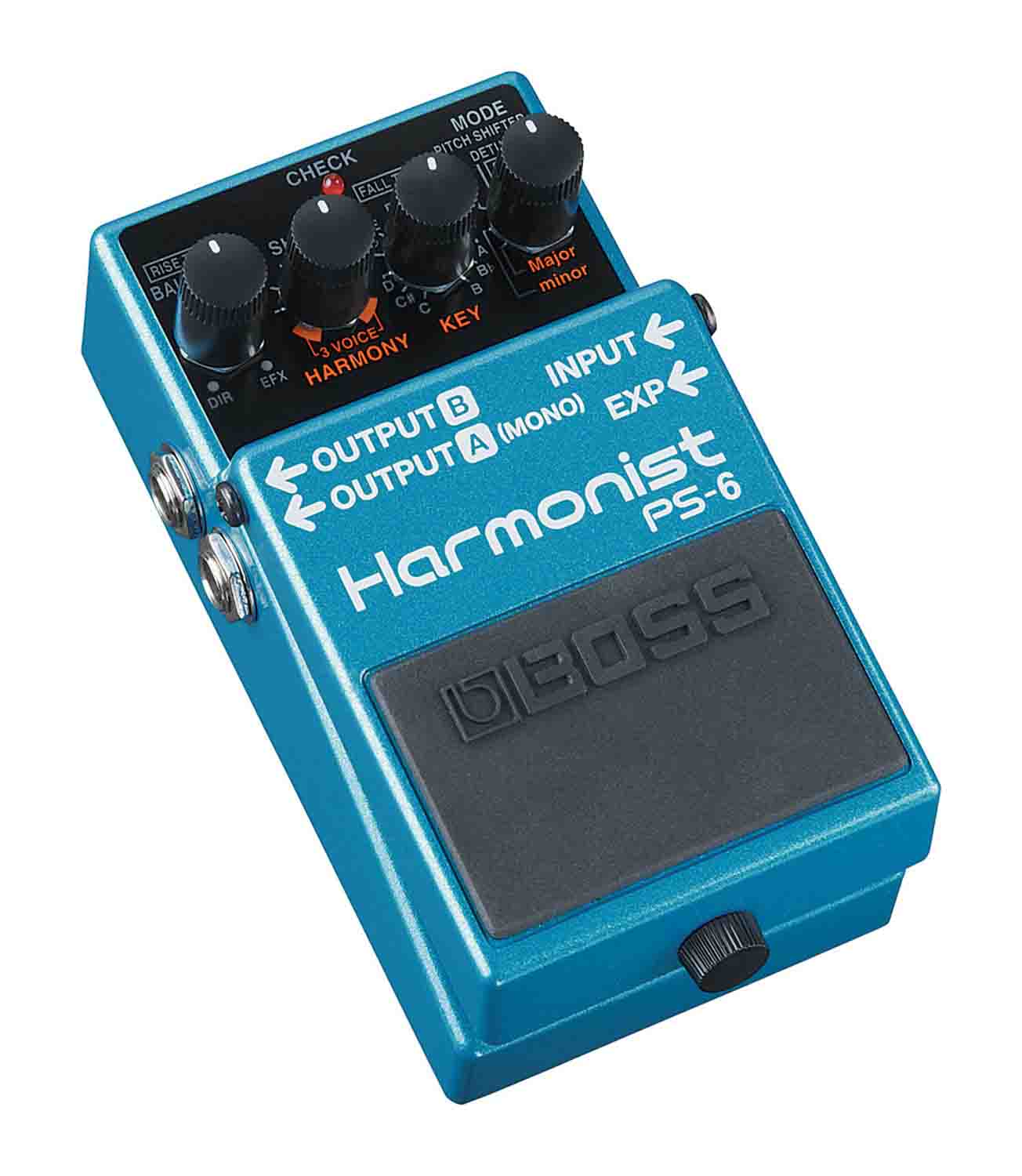 Boss PS6 Harmonist Pedal 3 Voice Guitar Harmony Effects Pedal - Hollywood DJ