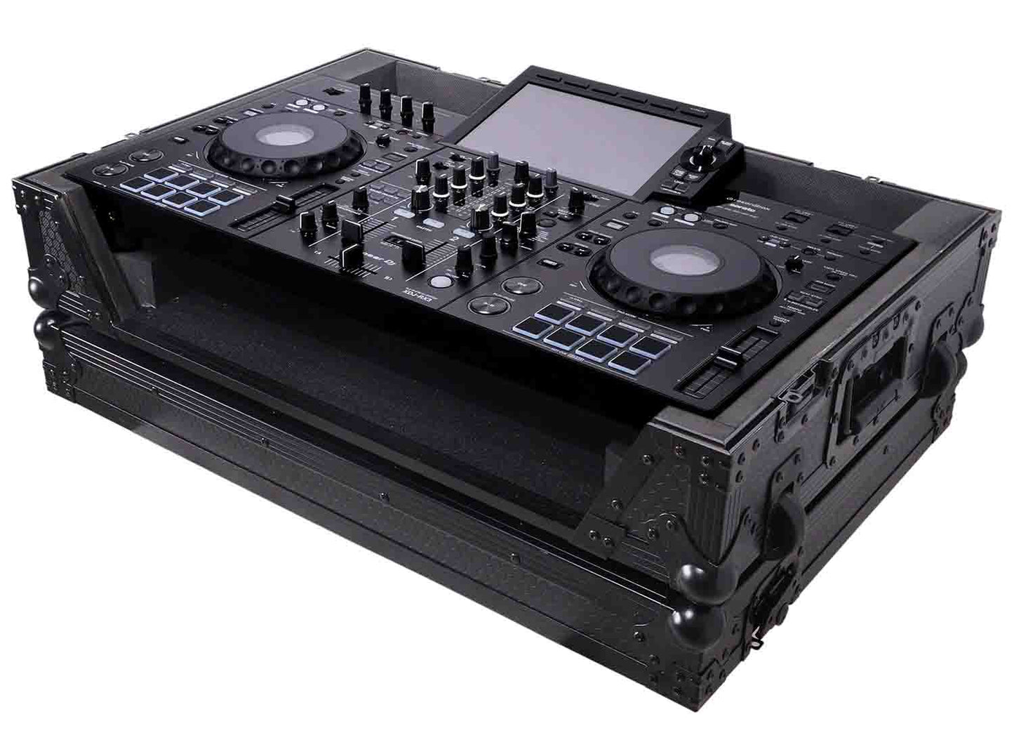 ProX XS-XDJRX3 WBL ATA Style DJ Controller Case for Pioneer XDJ-RX3 RX2 Case - Black Finish - Hollywood DJ