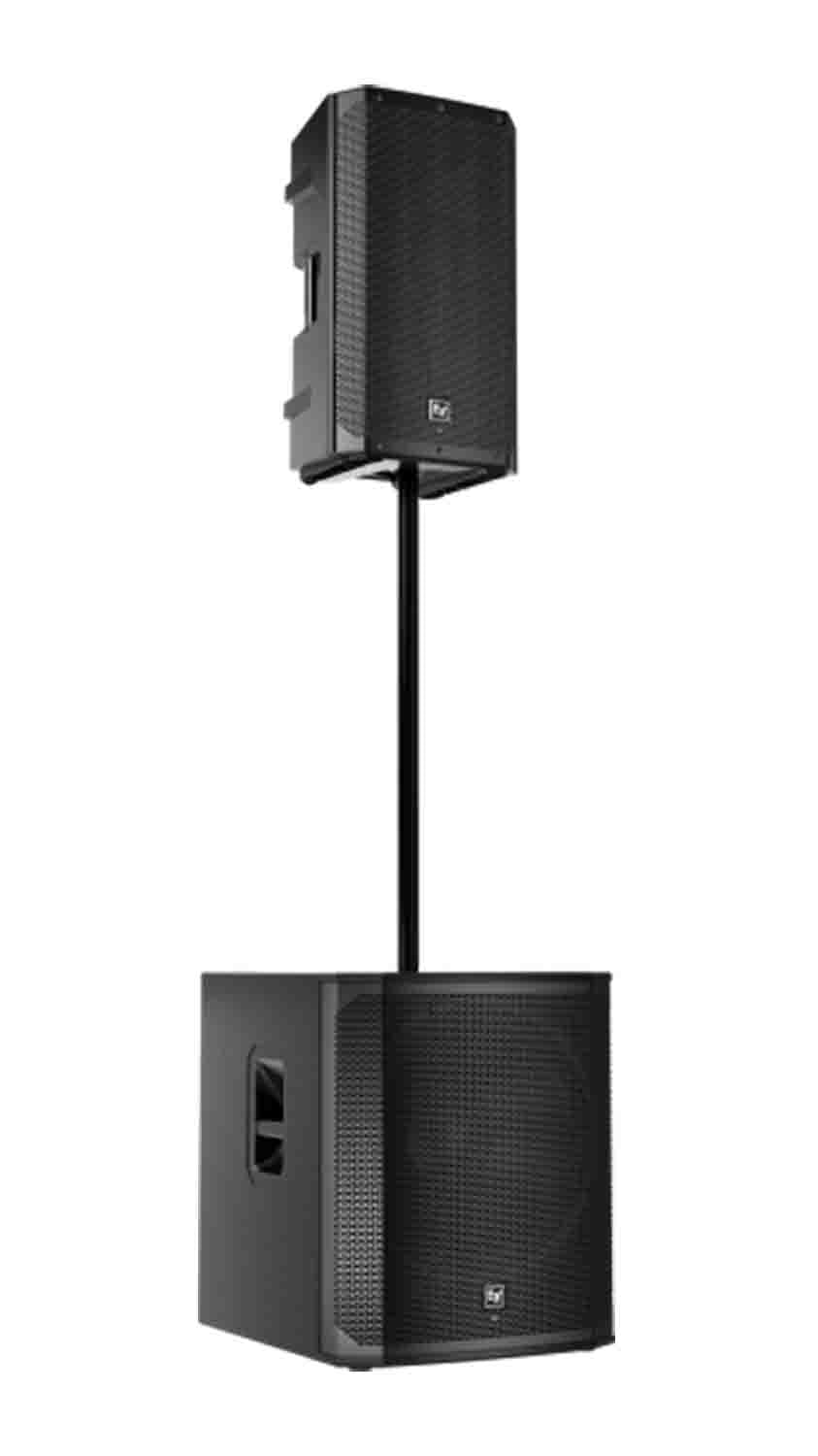 Electro-Voice ELX200-12P, 12" 2-Way 1200W Powered Speaker (Black, Single) - Hollywood DJ