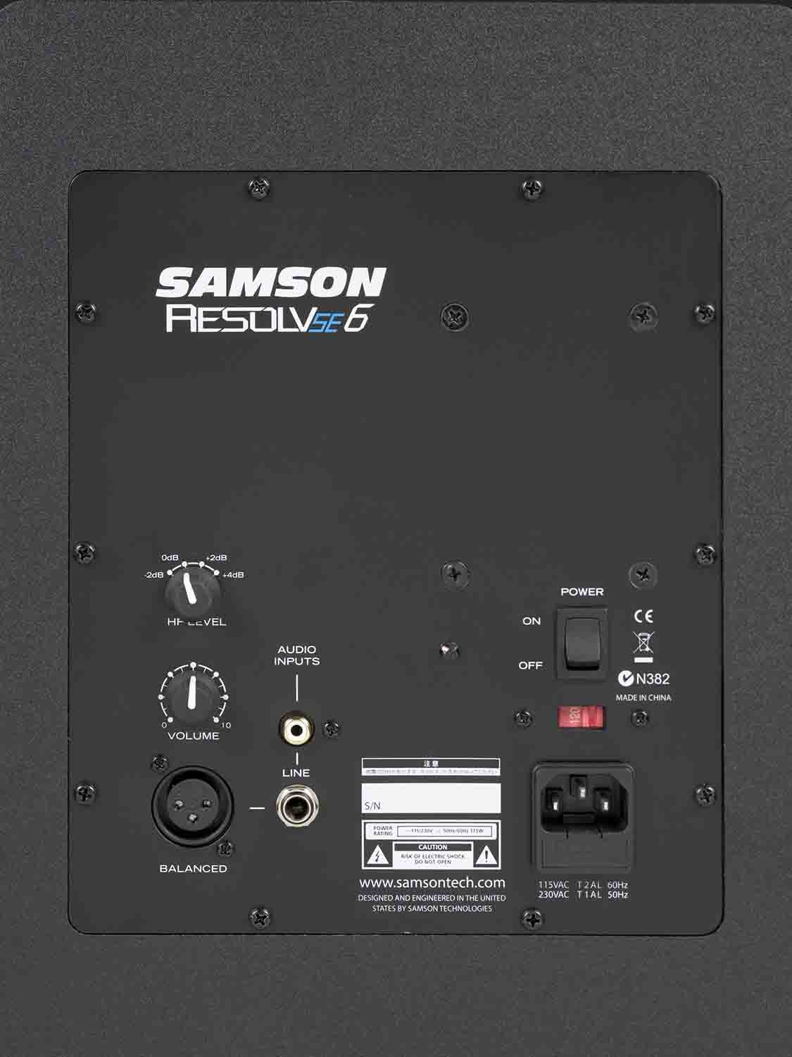 Samson Resolv SE6 2-Way Active Studio Reference Monitor