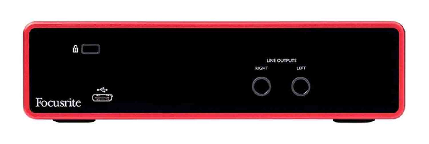 Focusrite Scarlett 2i2 3rd Gen 2x2 USB Audio Interface - Hollywood DJ