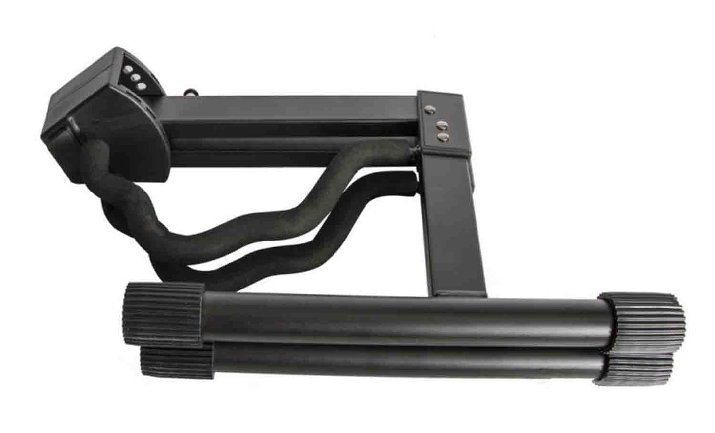 Onstage GS7364 Collapsible A-Frame Guitar Stand - Black - Hollywood DJ