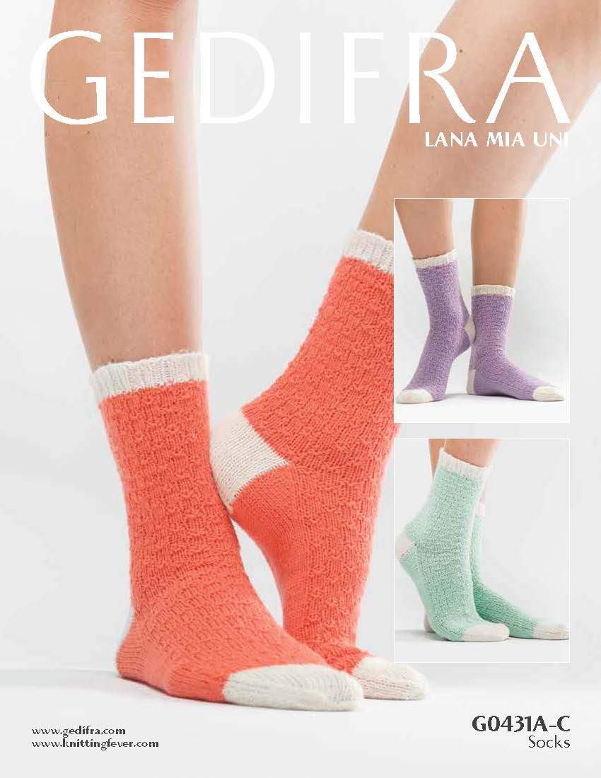 Gedifra Lana Mia Uni G0431A - C Socks