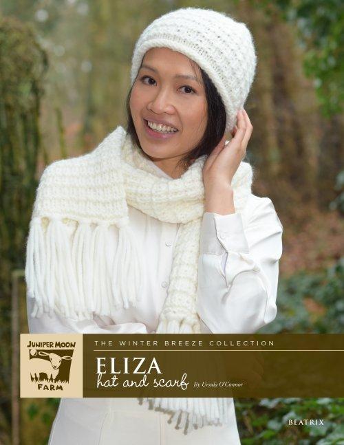 Juniper Moon Farm Beatrix Eliza Hat & Scarf (PDF Download)