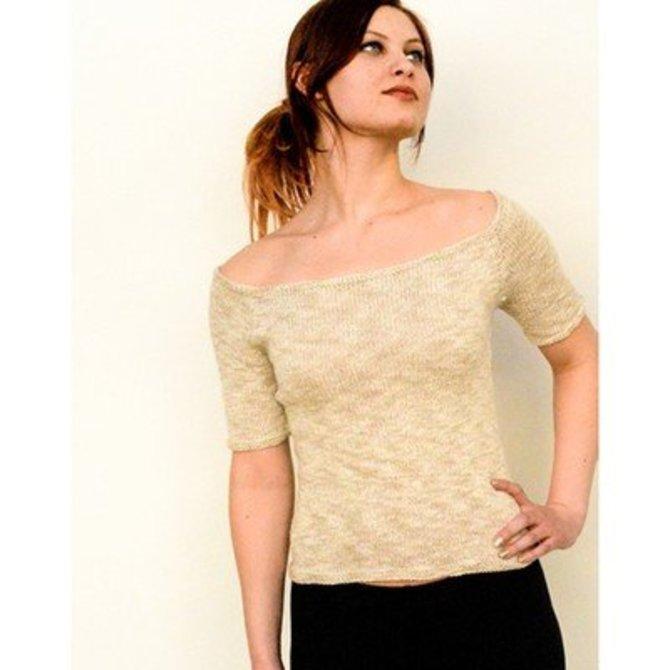 Juniper Moon Farm Zooey Ete Knit Top | Knitting Pattern