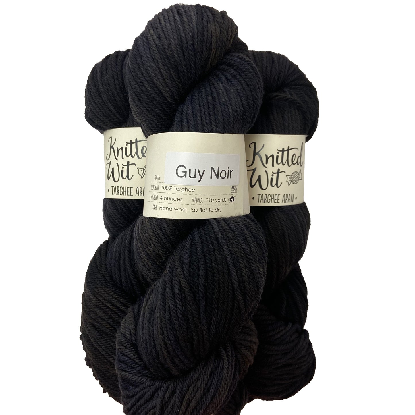 Knitted Wit Targhee Aran Knitting Yarn