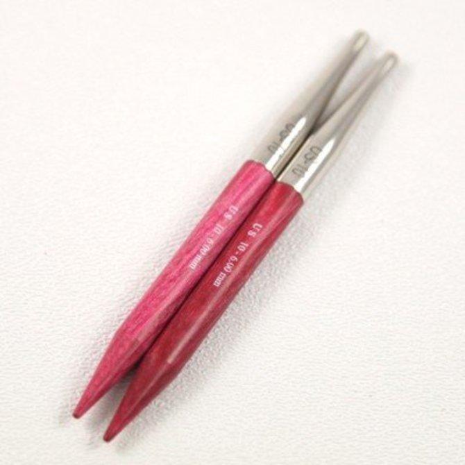 Knitter's Pride Dreamz 5 inch Interchangeable Tips - Pink