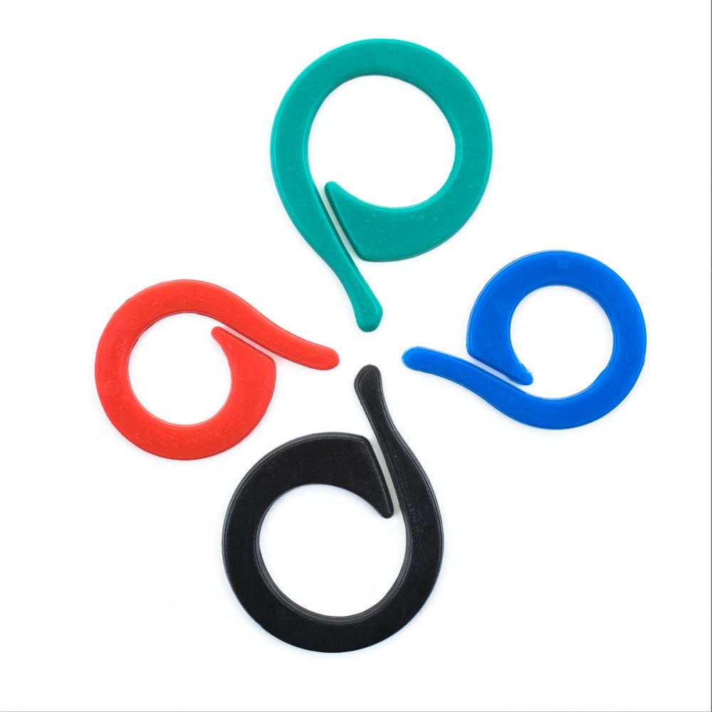 Split Ring Plastic Stitch Markers by Pony