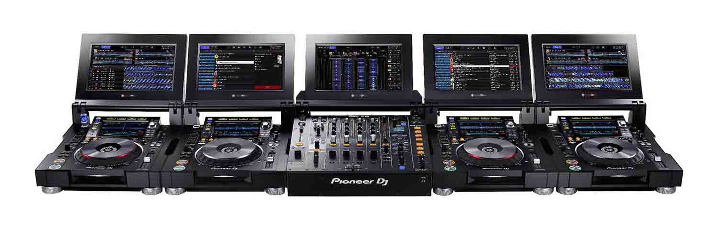 Pioneer DJ DJM-TOUR1 Tour System 4-Channel Digital Mixer with Foldout Touch Screen - Hollywood DJ