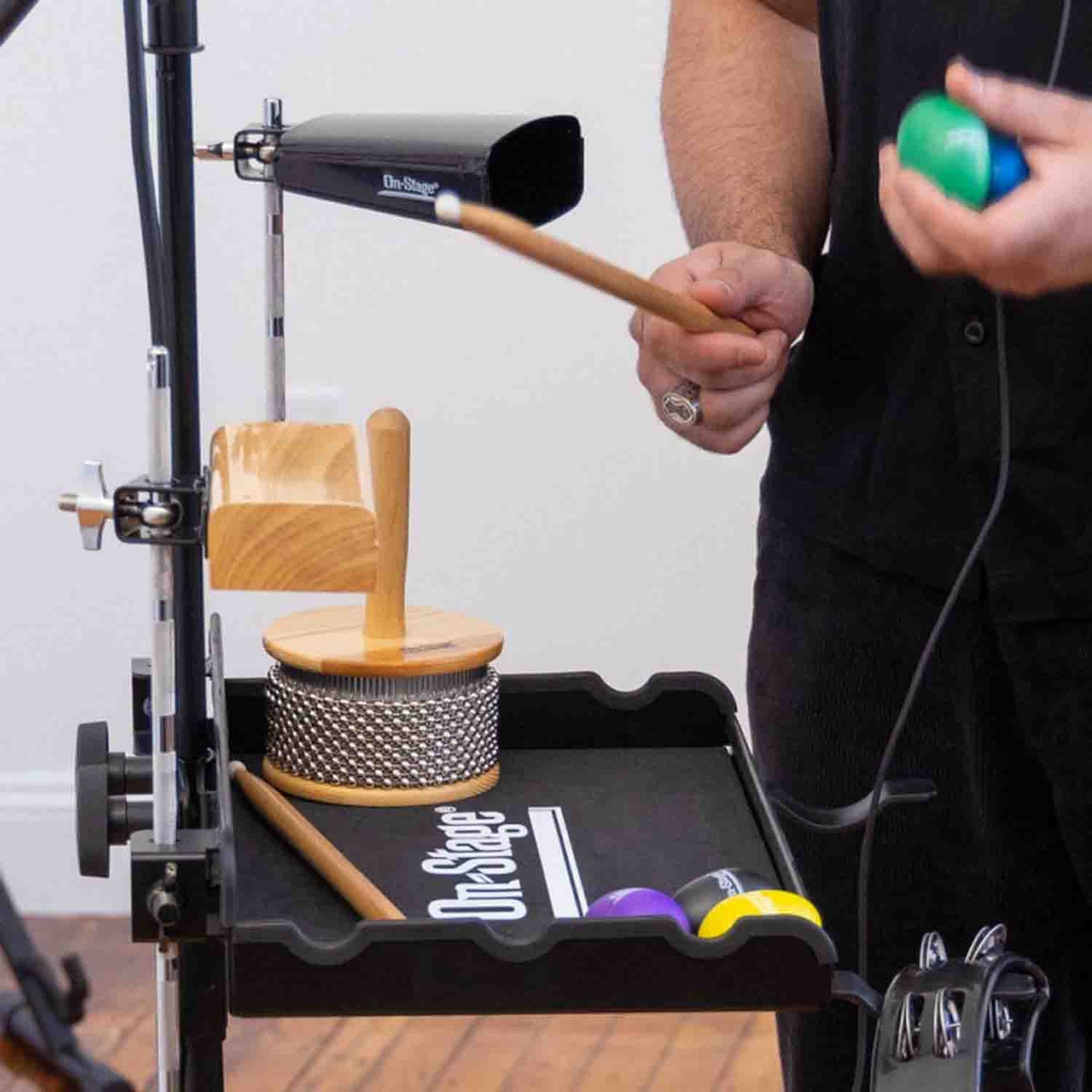 Onstage PRS1010 Percussion Straight Rod - Hollywood DJ