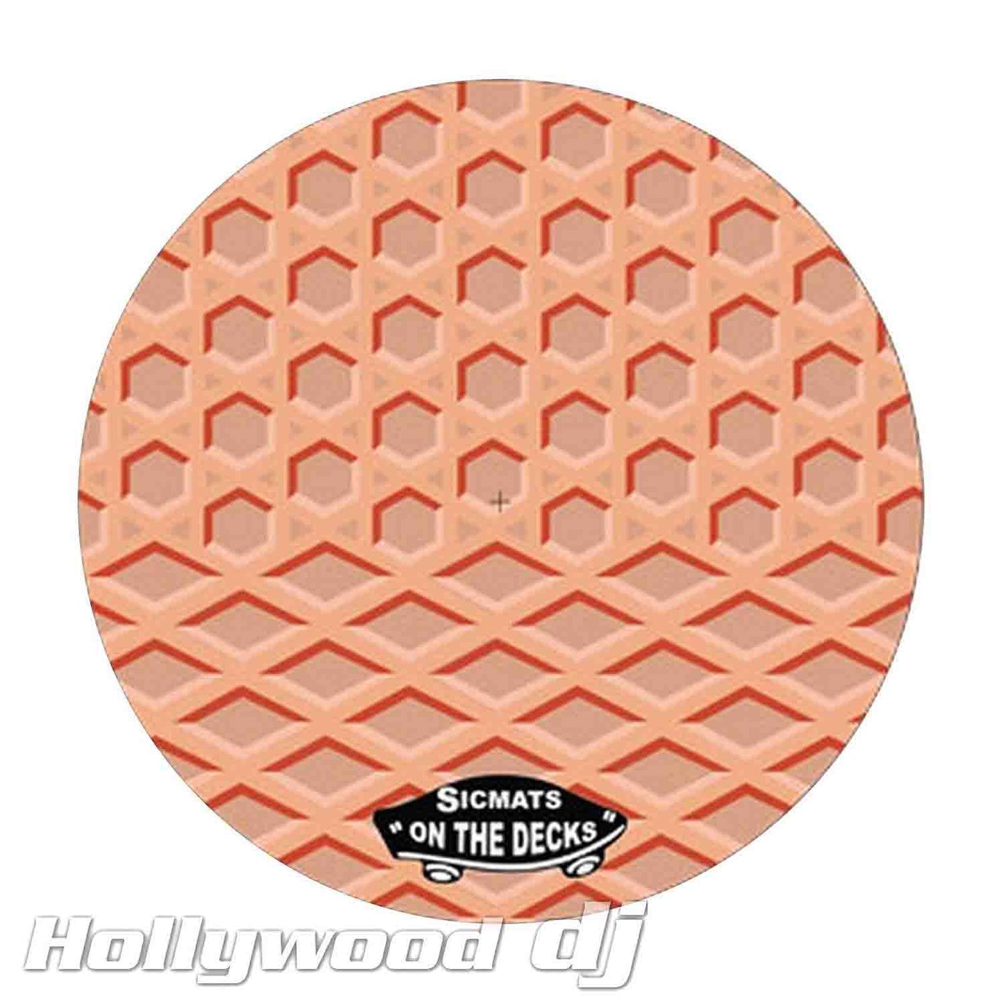 Sicmats DJ Slipmats VANS WAFFLE SOLE Technics Turntable Slip Mat Set Sic Mats - Pair - Hollywood DJ