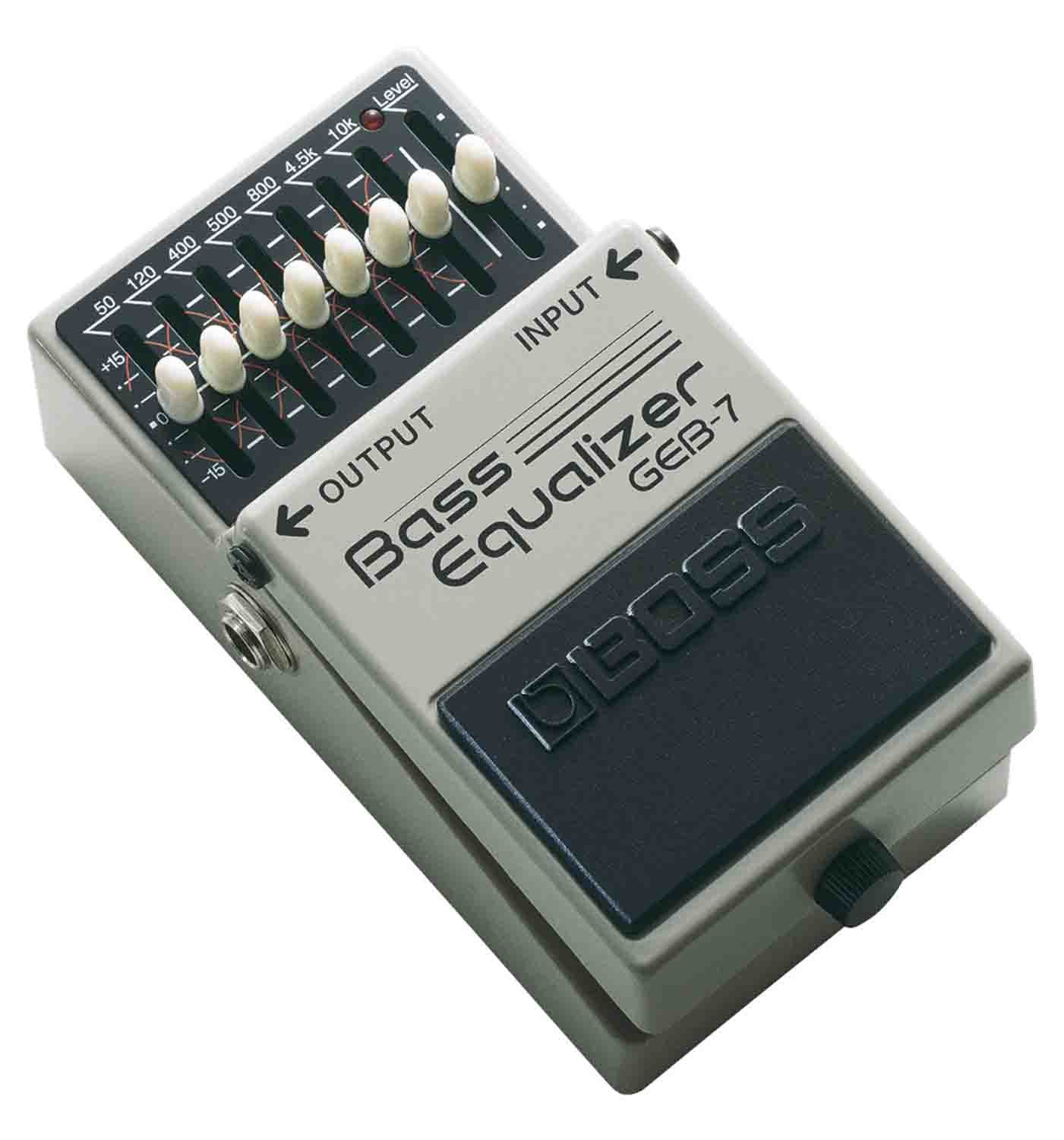 Boss GEB-7 Bass Equalizer Pedal - Hollywood DJ