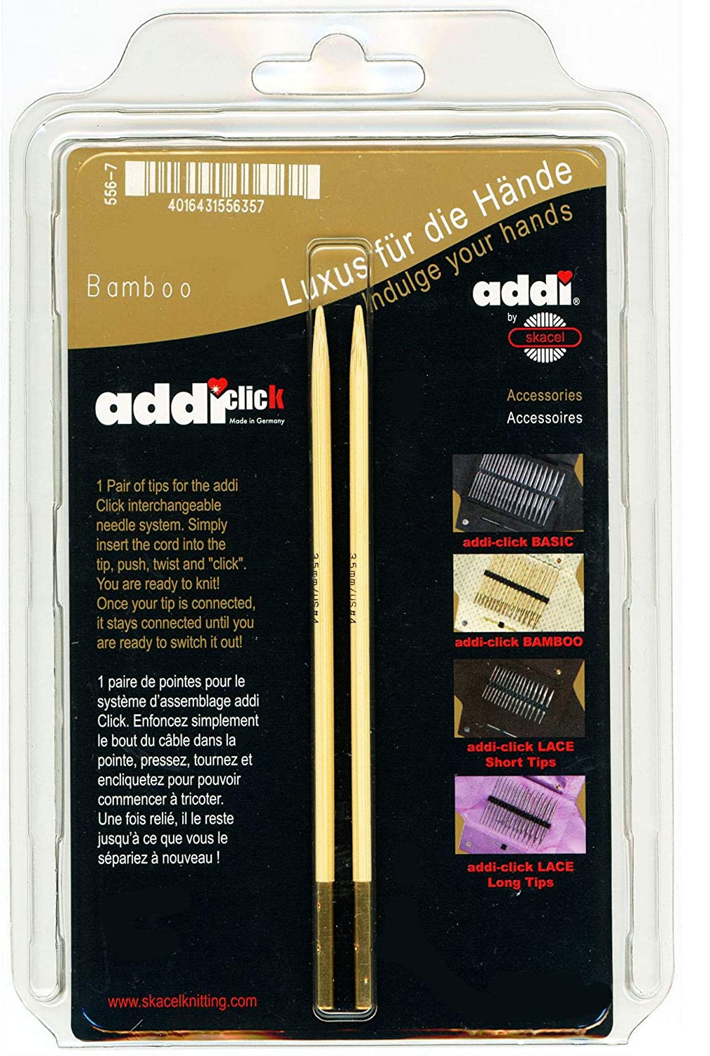 Addi Click Tips | Addi Natura Tips - Fillory Yarn