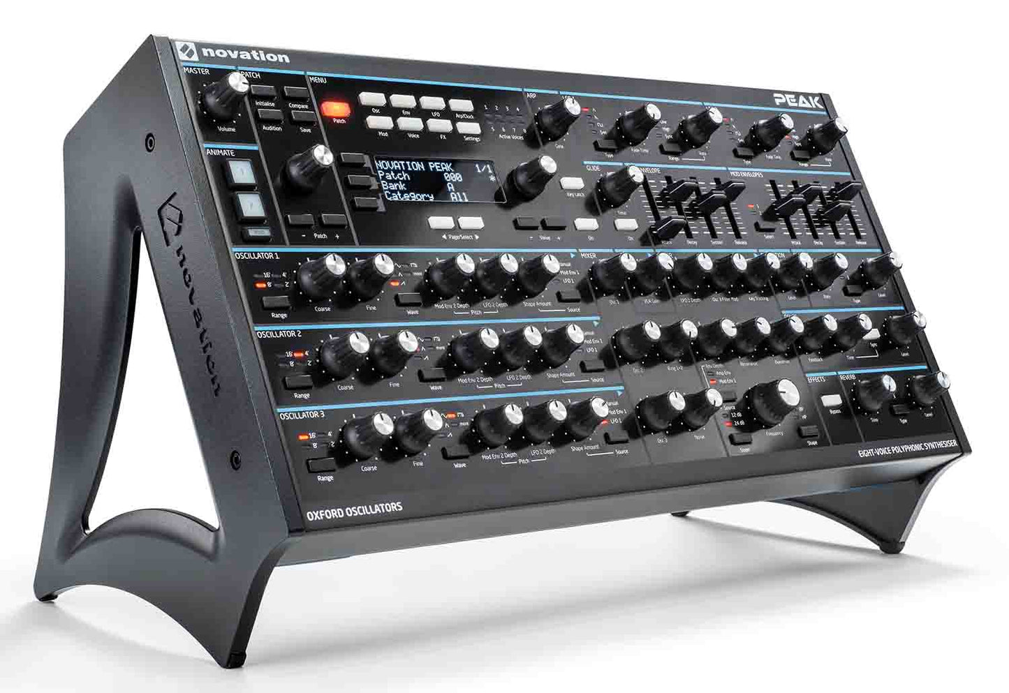 Novation PEAK 8-Voice Polyphonic Synthesizer - Hollywood DJ