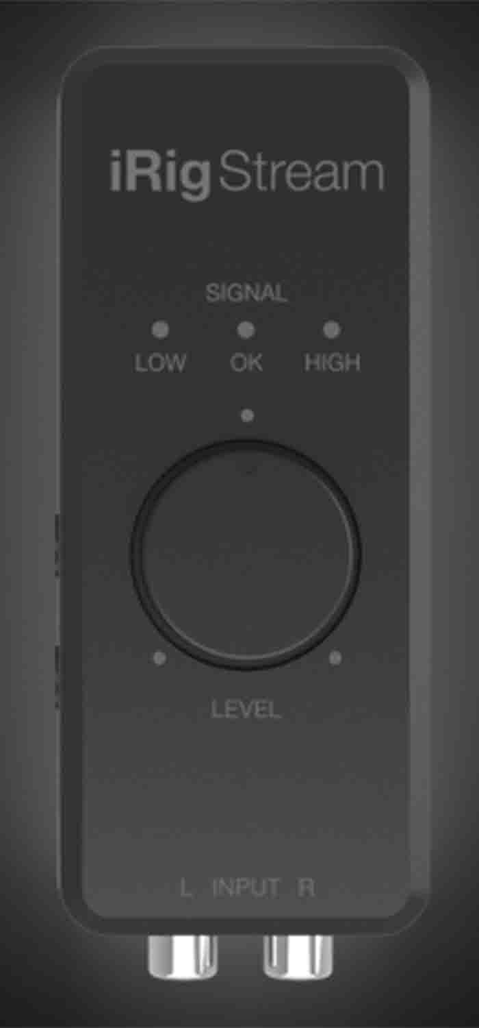 IK Multimedia iRig Stream Ultracompact 2x2 Audio Interface for Computers and Smartphones - Hollywood DJ