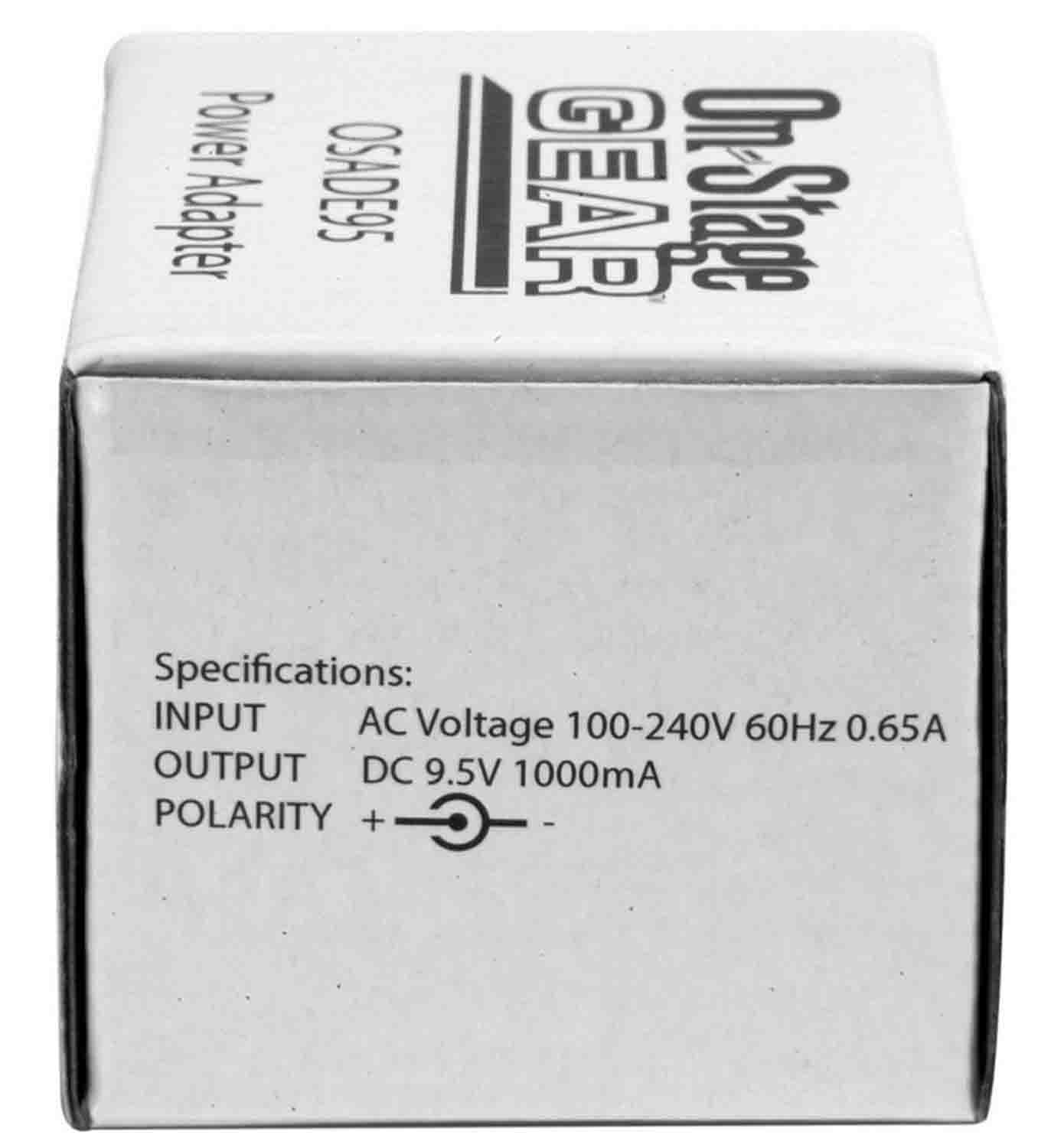On Stage OSADE95 Power Adapter - Hollywood DJ