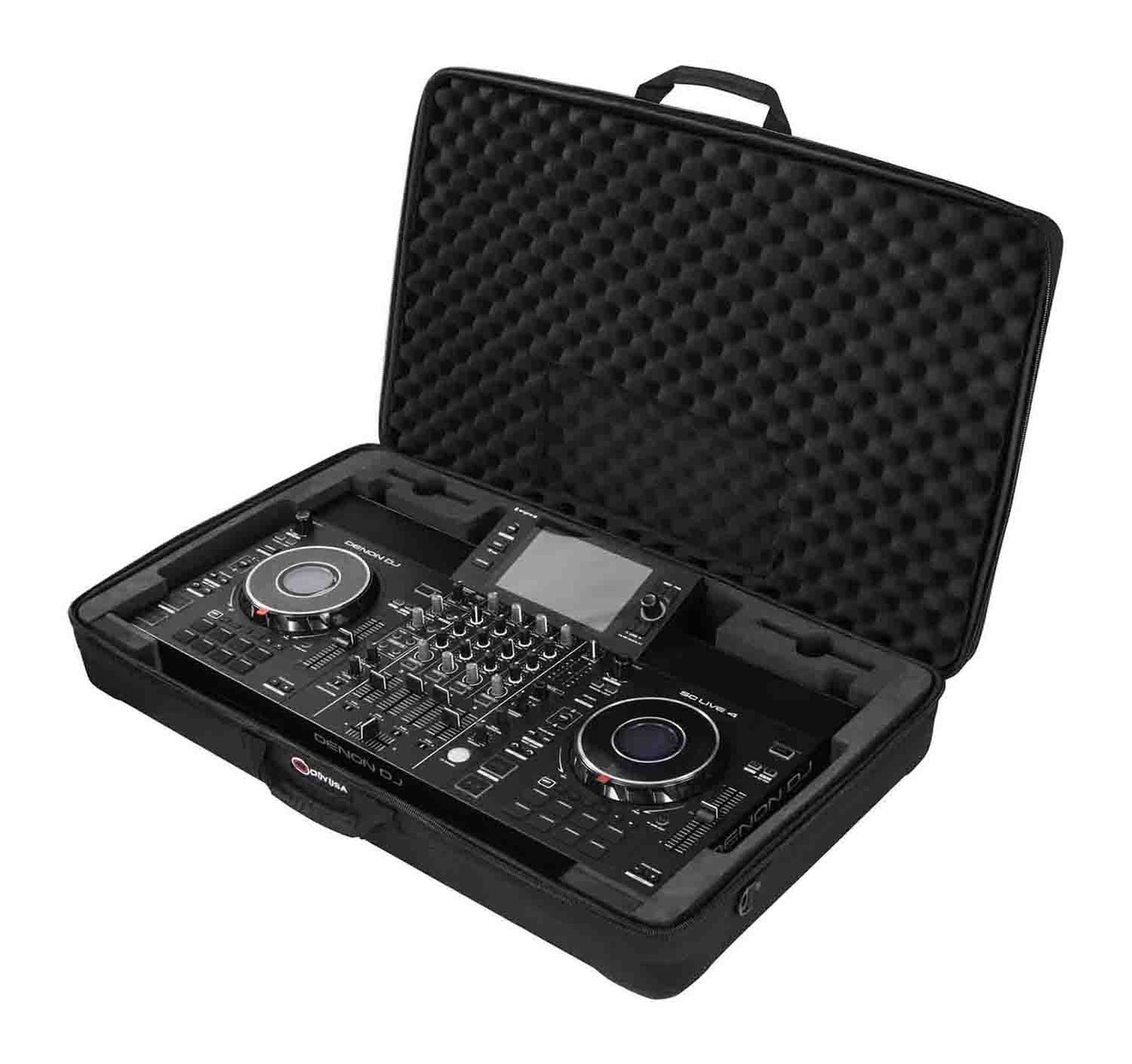 Odyssey BMSCLIVE4M EVA Molded Case for Denon DJ SC LIVE 4 Dj Controller - Hollywood DJ
