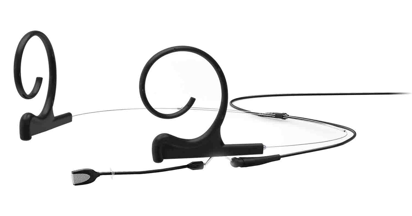 DPA Microphones 4166-OC-F-B00-SH Slim Omni Flex Headset Mic,40mm Boom with Microdot - Black - Hollywood DJ