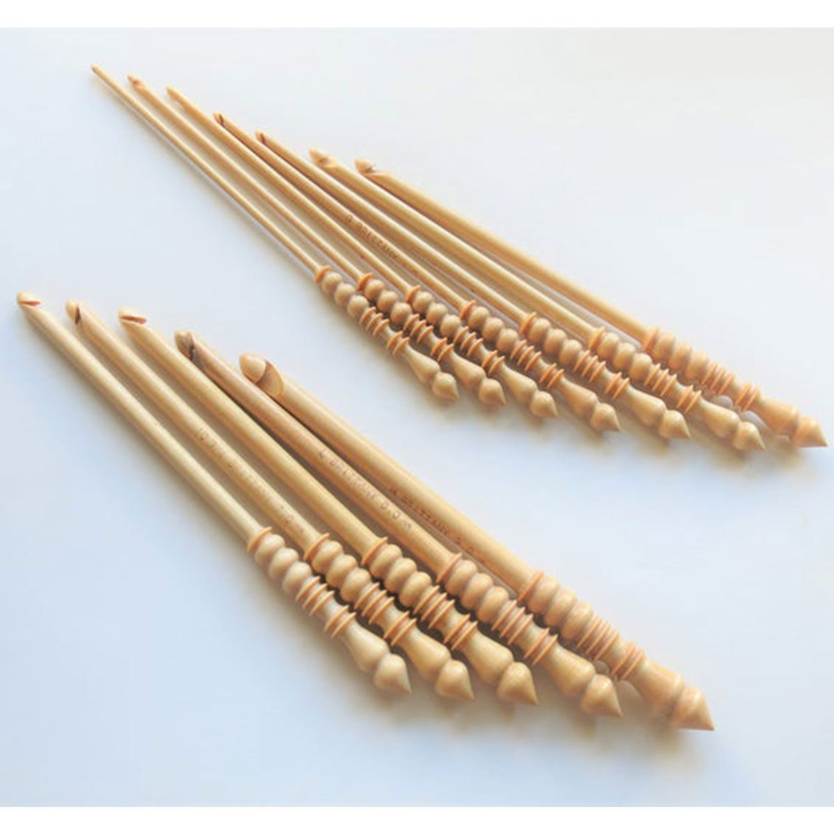 Brittany Birch Single Point Crochet Hooks