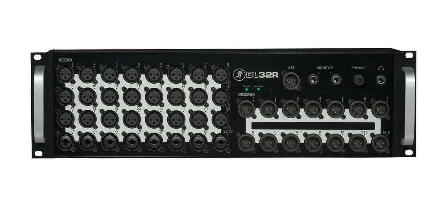 Mackie DL32R Install Rackmount Kit Extended Front and Rear Rackmount Brackets for DL32R - Hollywood DJ