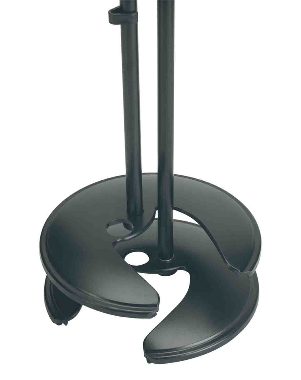 K&M 26045.500.55 Stackable Round-base Microphone Stand - Hollywood DJ