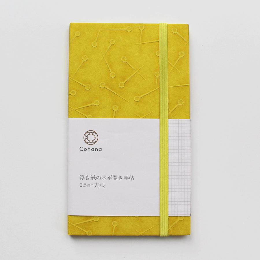 Cohana Ukigami Memo Pad with 2.5 mm grid paper