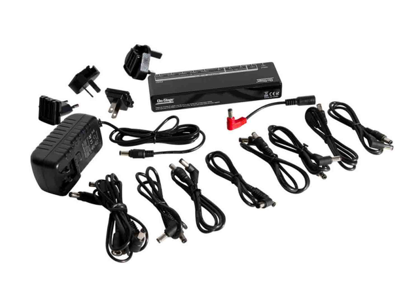 Onstage PS901 Pedal Power Bank - Black - Hollywood DJ