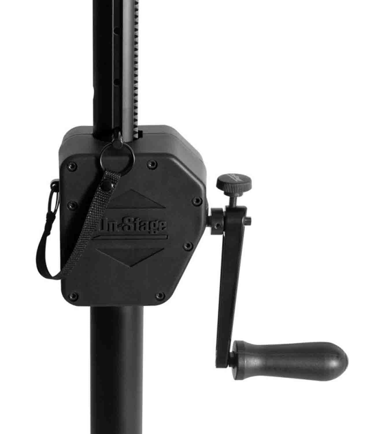 On Stage SS8800B+ Power Crank-Up Speaker Stand - Hollywood DJ