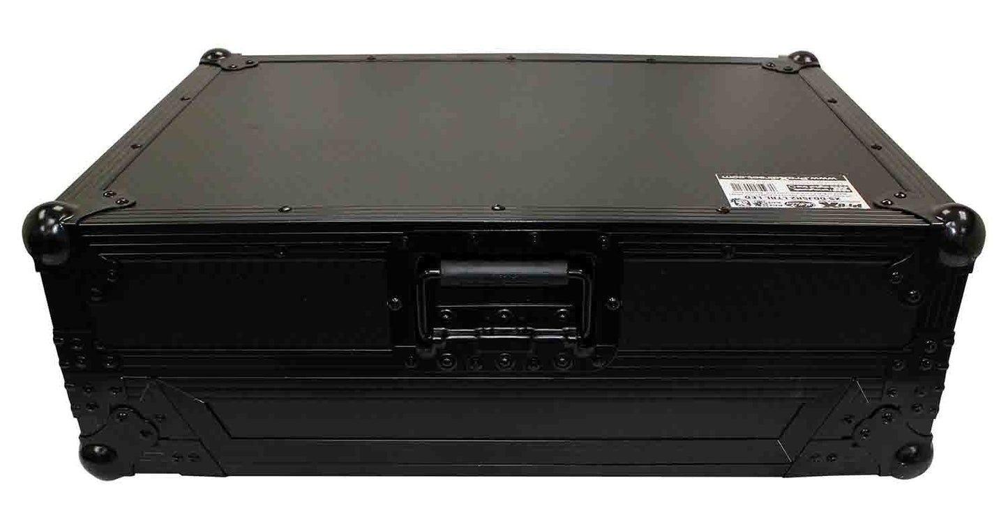 ProX XS-DDJSR2LTBL LED Flight-Road Case for Pioneer DDJ-SR2 Digital Controller with Laptop Shelf & LED Kit - Hollywood DJ
